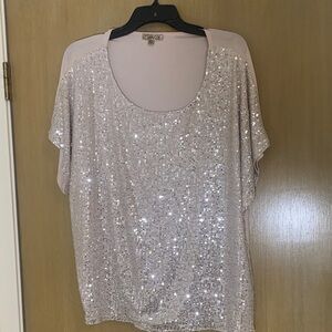💛💛OH WOW! PLUS SIZE 3X GLITTER TOP💛💛